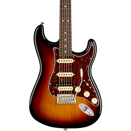Fender American Professional II Stratocaster HSS Rosewood Fingerboard Electric Guitar Miami Blue