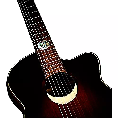 Ortega ECLIPSESU-C/E Classical Acoustic-Electric Guitar Brown Sunburst
