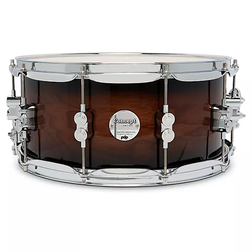 PDP by DW Concept Maple Exotic Snare Drum 14 x 6.5 in. Natural Honey Mahogany
