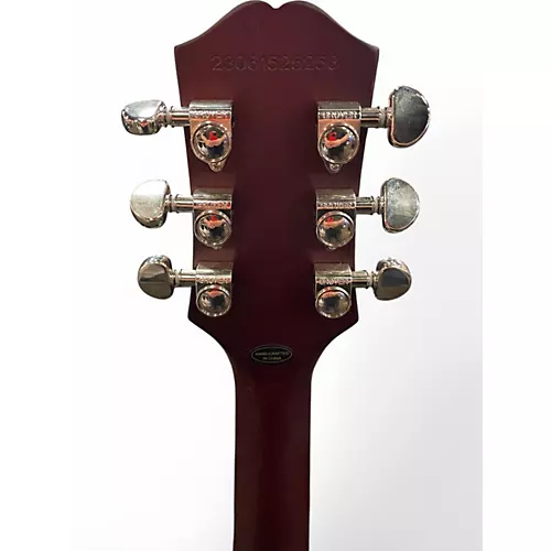 Used Epiphone Les Paul Traditional Pro IV Wine Red Solid Body Electric Guitar Wine Red