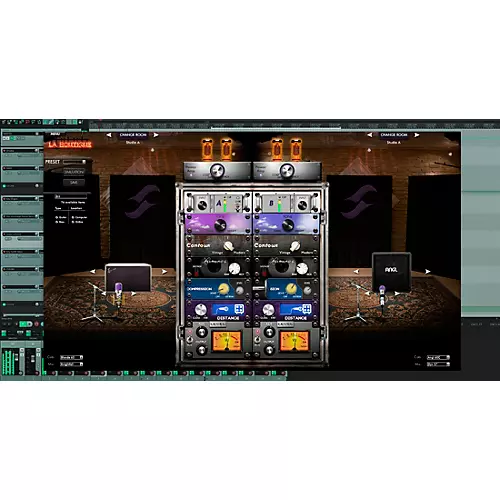 Harbinger LX8 8-Channel Analog Mixer With Bluetooth, FX and USB Audio