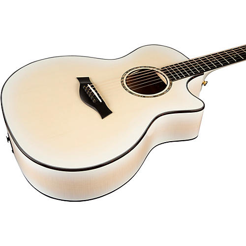 Taylor 614ce Limited-Edition 50th Anniversary Grand Auditorium Acoustic-Electric Guitar Trans White Edgeburst