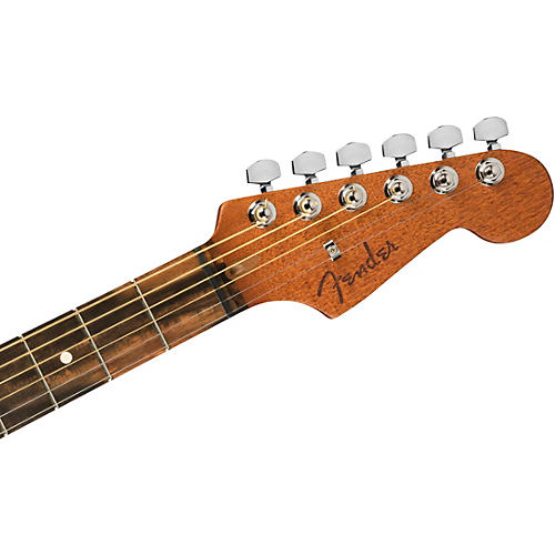 Fender American Acoustasonic Jazzmaster Acoustic-Electric Guitar Tungsten