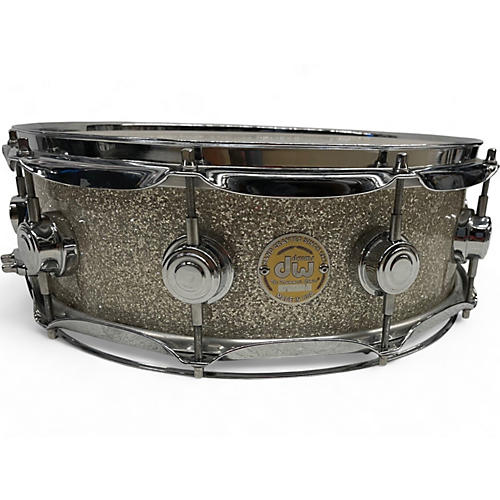 Used DW 4.5X14 Collector's Series Snare Broken Glass Drum Broken Glass 5
