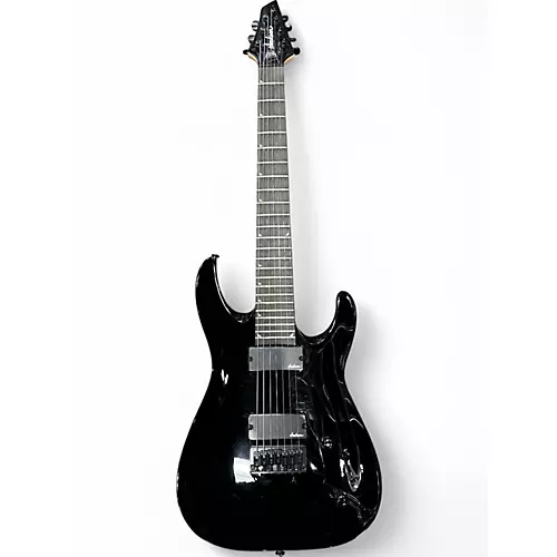 Used Jackson JS22-7 Dinky 7 String Black Solid Body Electric Guitar Black