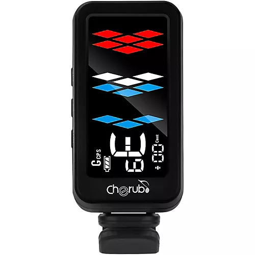 Cherub WST-905Li Flow Tune Clip Rechargeable Tuner Black