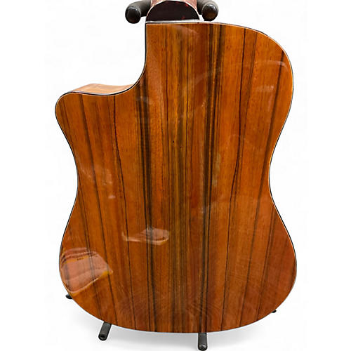 Used Fender VB Natural Acoustic Bass Guitar Natural