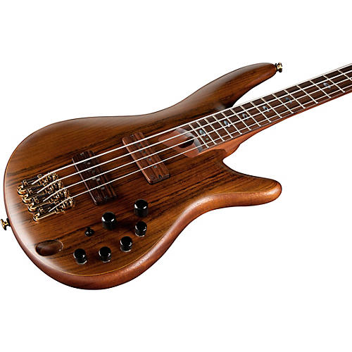 Ibanez Prestige SR5500 4-String Electric Bass Guitar Mocha Flat