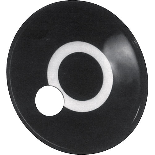 Aquarian Regulator Black Resonant Kick Drum Head Black 22 in.