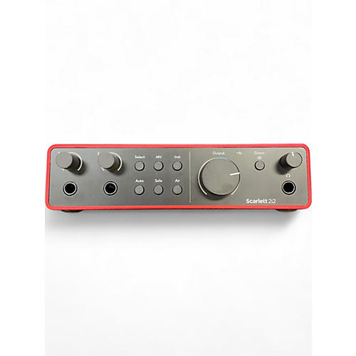 Used Focusrite Scarlett 2i2 Gen 4 Audio Interface
