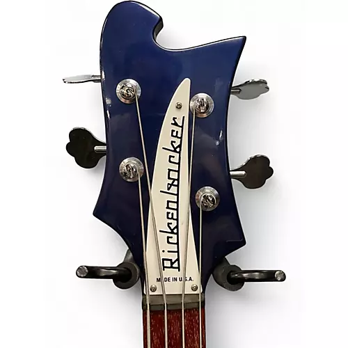 Used 2016 Rickenbacker 4003S Midnight Blue Electric Bass Guitar Midnight Blue