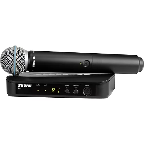Shure BLX24/B58 Handheld Wireless System With BETA 58A Capsule Band H11