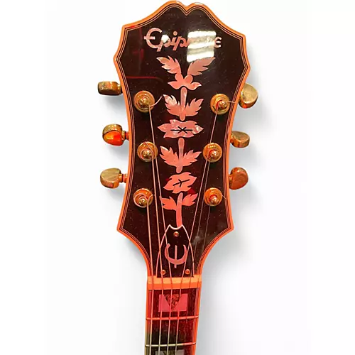 Used 2009 Epiphone Sheraton II Blonde Hollow Body Electric Guitar Blonde