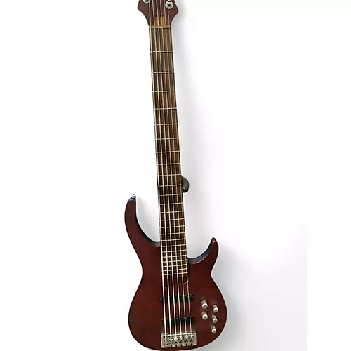 Used Rogue LX406 Natural Brown Electric Bass Guitar Natural Brown