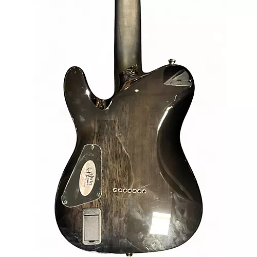 Used Schecter Guitar Research Hellraiser Hybrid PT Trans Black Burst Solid Body Electric Guitar Trans Black Burst