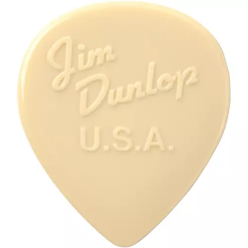 Dunlop Peter Frampton Vintage Jazz Teardrop White Picks 2.08 mm 24 Pack
