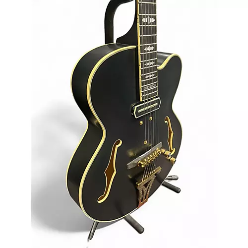 Used Ibanez PM3C-BKL Black Low Gloss Hollow Body Electric Guitar Black Low Gloss