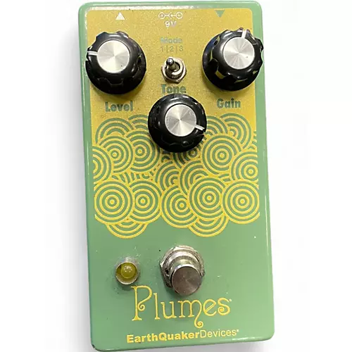 Used EarthQuaker Devices Plumes Small Signal Shredder Overdrive Effect Pedal