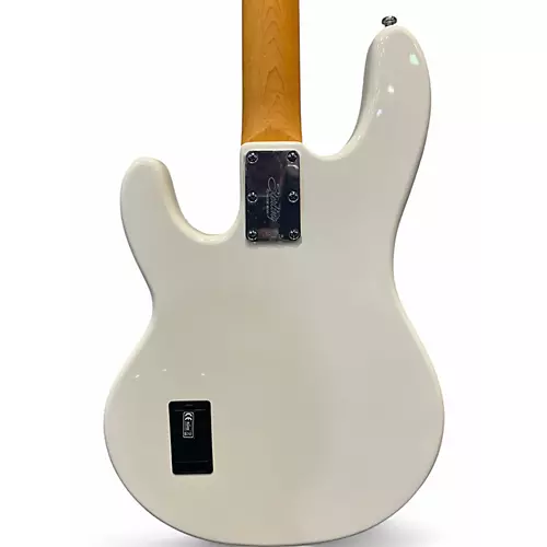 Used Sterling by Music Man StingRay Classic Olympic White Electric Bass Guitar Olympic White