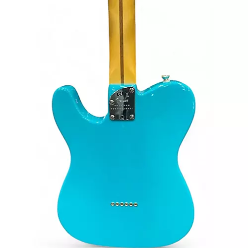 Used Fender American Professional II Telecaster MIAMI BLUE Solid Body Electric Guitar MIAMI BLUE
