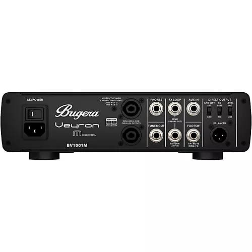Bugera BV10001M Veyron MOSFET 2,000W Bass Amplifier Head