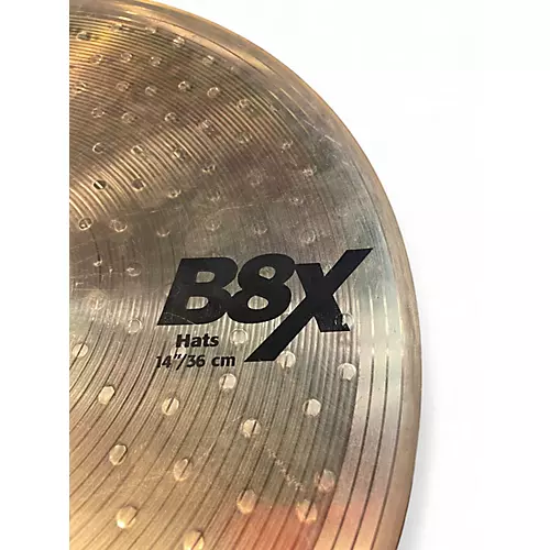 Used SABIAN 14in B8 Pro Hi Hat Pair Cymbal 33