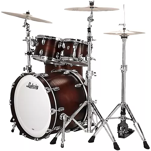 Ludwig Classic Oak 4-Piece Studio Shell Pack With 22