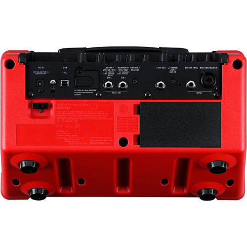 BOSS Cube Street II Battery-Powered Guitar Amplifier Red