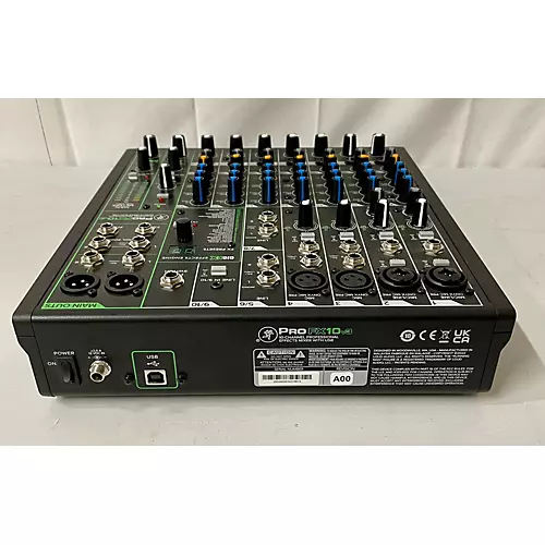Used 2023 Mackie ProFX10 Unpowered Mixer