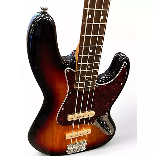 Used Squier Classic Vibe 1960S Jazz Bass 3 Tone Sunburst Electric Bass Guitar 3 Tone Sunburst