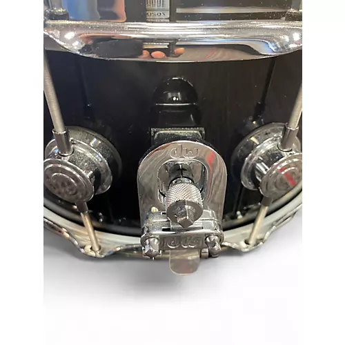 Used DW 6X14 Jazz Series Snare Black Drum Black 13