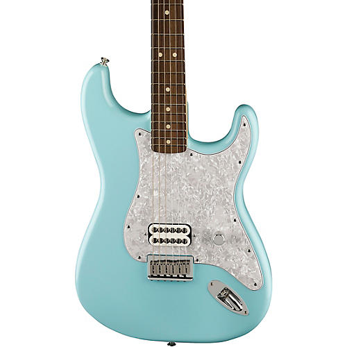 Fender Tom DeLonge Stratocaster Electric Guitar With Invader SH8 Pickup Graffiti Yellow