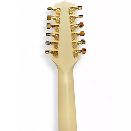 Used Takamine GD37CE Pearl White 12 String Acoustic Electric Guitar Pearl White