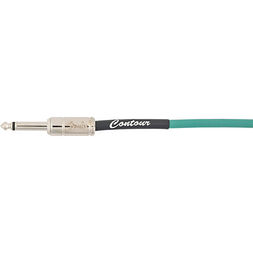 Fender Straight to Straight Instrument Contour Cable 18.6 ft. Burgundy Mist