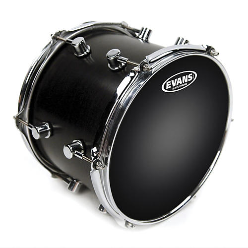 Evans Black Chrome Tom Batter Drum Head 12 in.