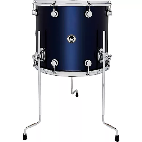 DW DWe Wireless Acoustic/Electronic Convertible Floor Tom with Legs 14 x 12 in. Finish Ply Black Galaxy