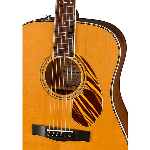 Fender Paramount PD-220E Dreadnought Acoustic-Electric Guitar Natural