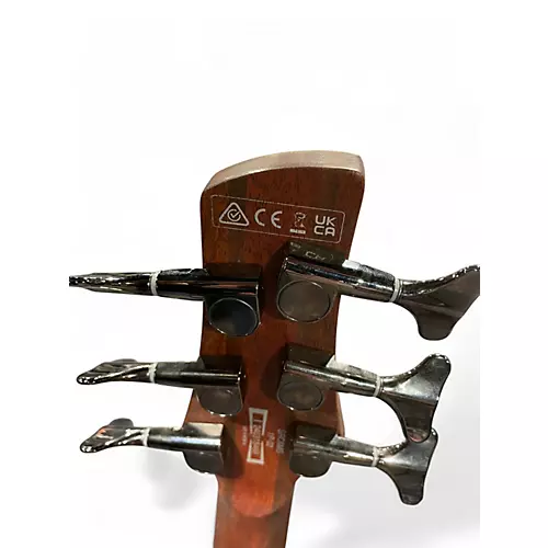 Used Ibanez SRC6MS Black Stained Burst Electric Bass Guitar Black Stained Burst