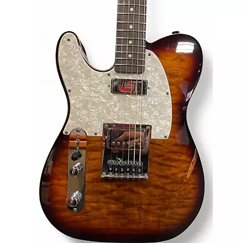 Used Michael Kelly Enlightened 55 Single Cut HH Sunburst Electric Guitar Sunburst