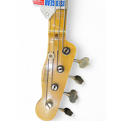 Used 2021 Fender CUSTOM SHOP LIMITED EDITION 1951 P BASS JOURNEY MAN RELIC Butterscotch Electric Bass Guitar Butterscotch