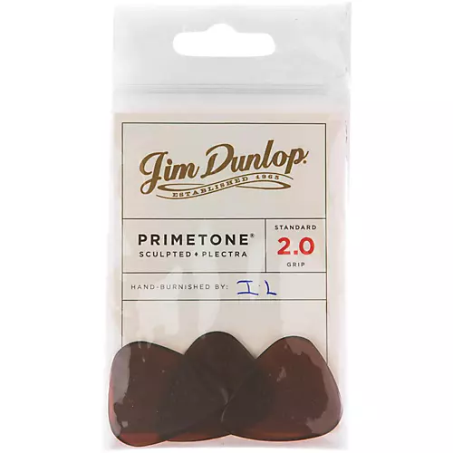 Dunlop Primetone Standard Grip Guitar Picks 2.0 mm 3 Pack