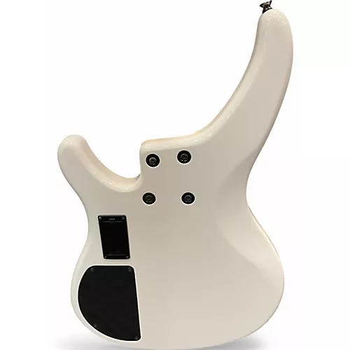 Used Yamaha TRBX305 White Electric Bass Guitar White