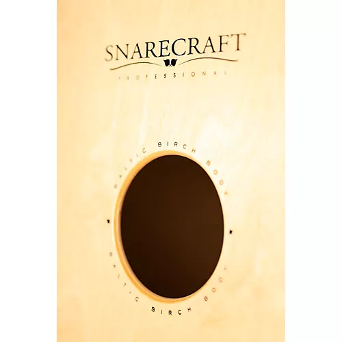 MEINL Snarecraft Series Professional Cajon with American White Ash Frontplate