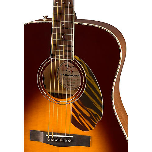 Fender Paramount PD-220E Dreadnought Acoustic-Electric Guitar Natural