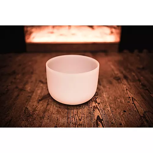 MEINL Sonic Energy Crystal Singing Bowl, Heart Chakra 11 in.