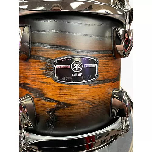 Used Yamaha 4 Piece Live Custom UZU EARTH SUNBURST Drum Kit UZU EARTH SUNBURST