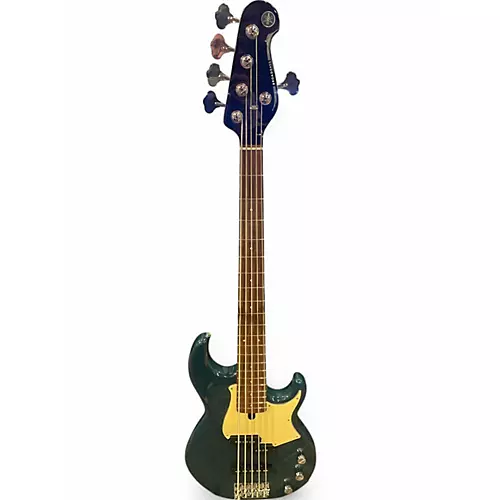 Used Yamaha Broad Bass Green Electric Bass Guitar Green