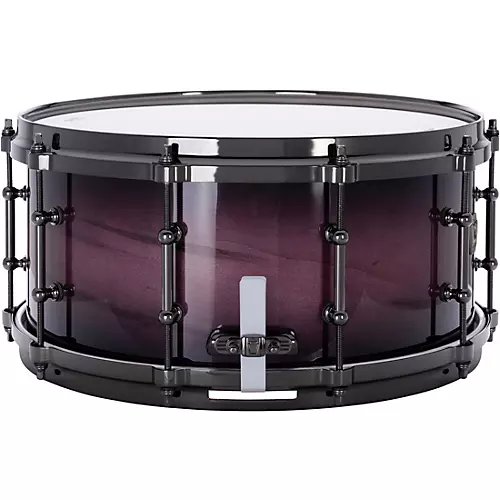 Ludwig Exotic Select Snare Drum with Black Nickel Hardware 14 x 6.5 in. Black Gold Burst