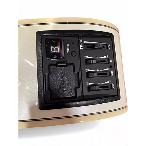 Used Takamine GD37CE Pearl White 12 String Acoustic Electric Guitar Pearl White