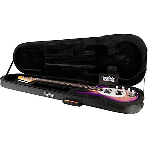 Ernie Ball Music Man StingRay Special HH Electric Bass Guitar Black and Chrome